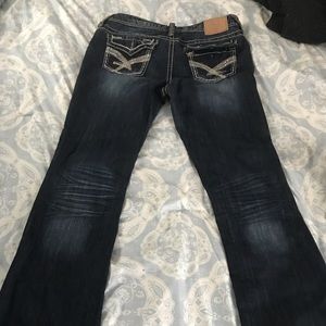 Boot cut jeans